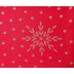 Toalha de Natal Lurex anti-nódoas de cor
