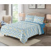 Jogo de cama em coral_Vintage