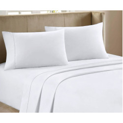 Jogo cama branco 100% algodão